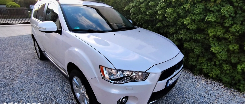 Mitsubishi Outlander cena 40900 przebieg: 192000, rok produkcji 2011 z Lubliniec małe 67